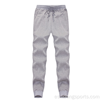 Pantalones de algodón poliéster deportivos pantalones de sudor estiramiento para hombres